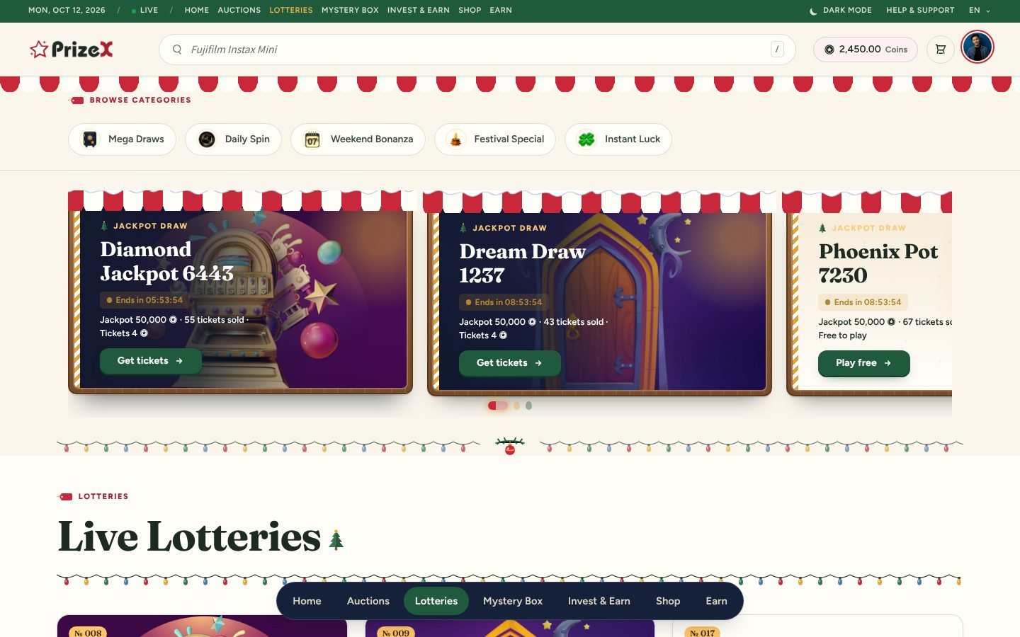 Lotteries