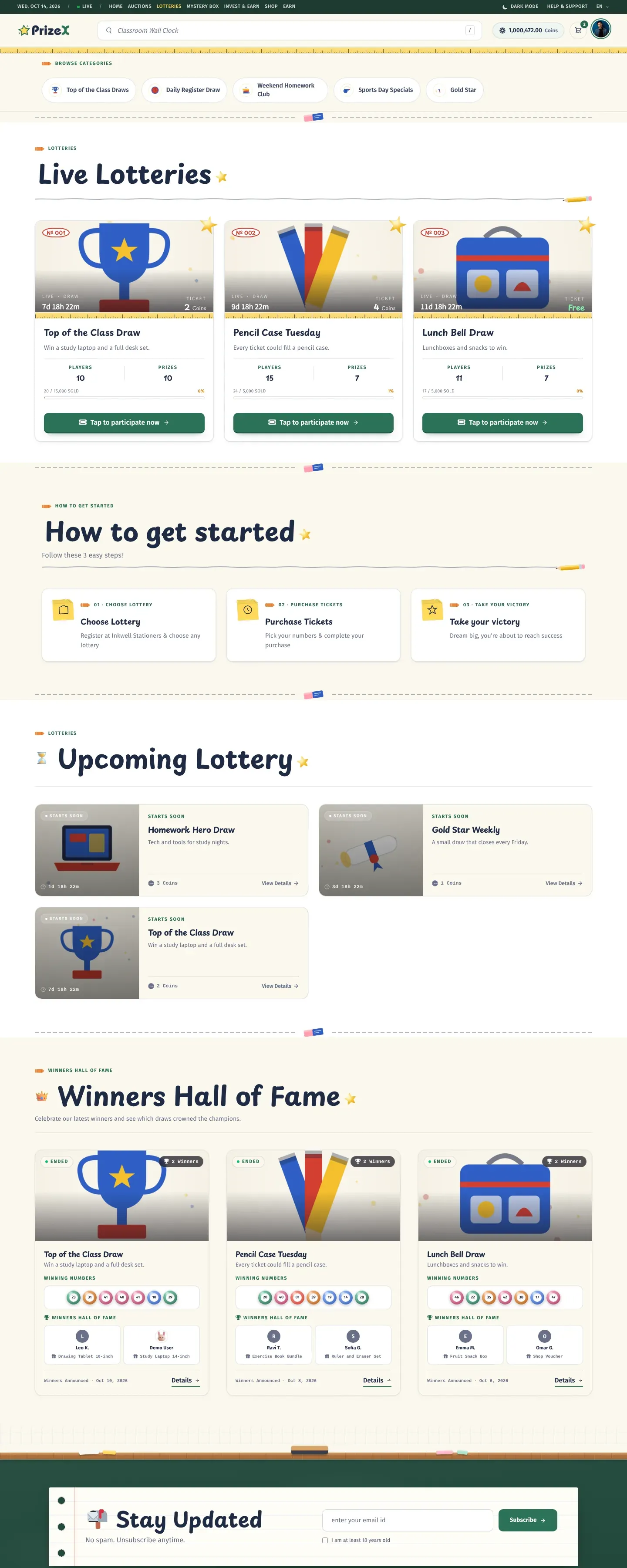 Lotteries