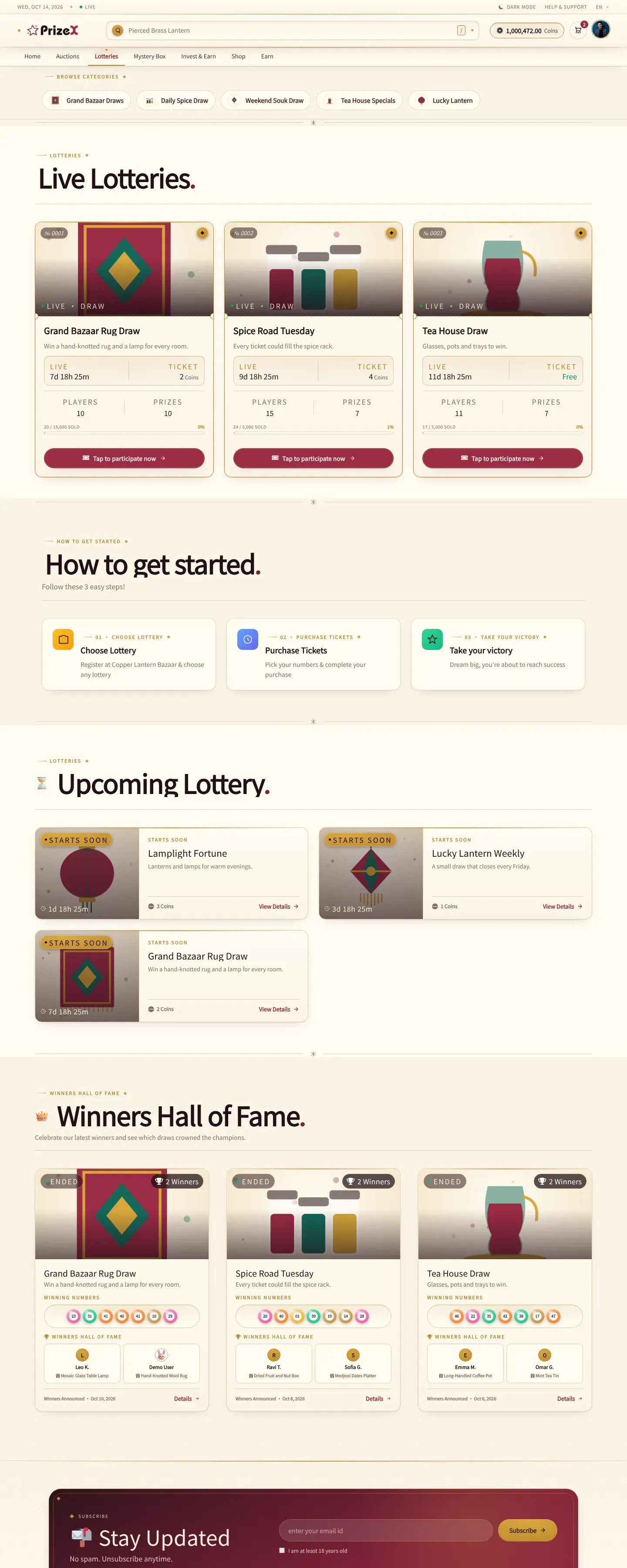 Lotteries