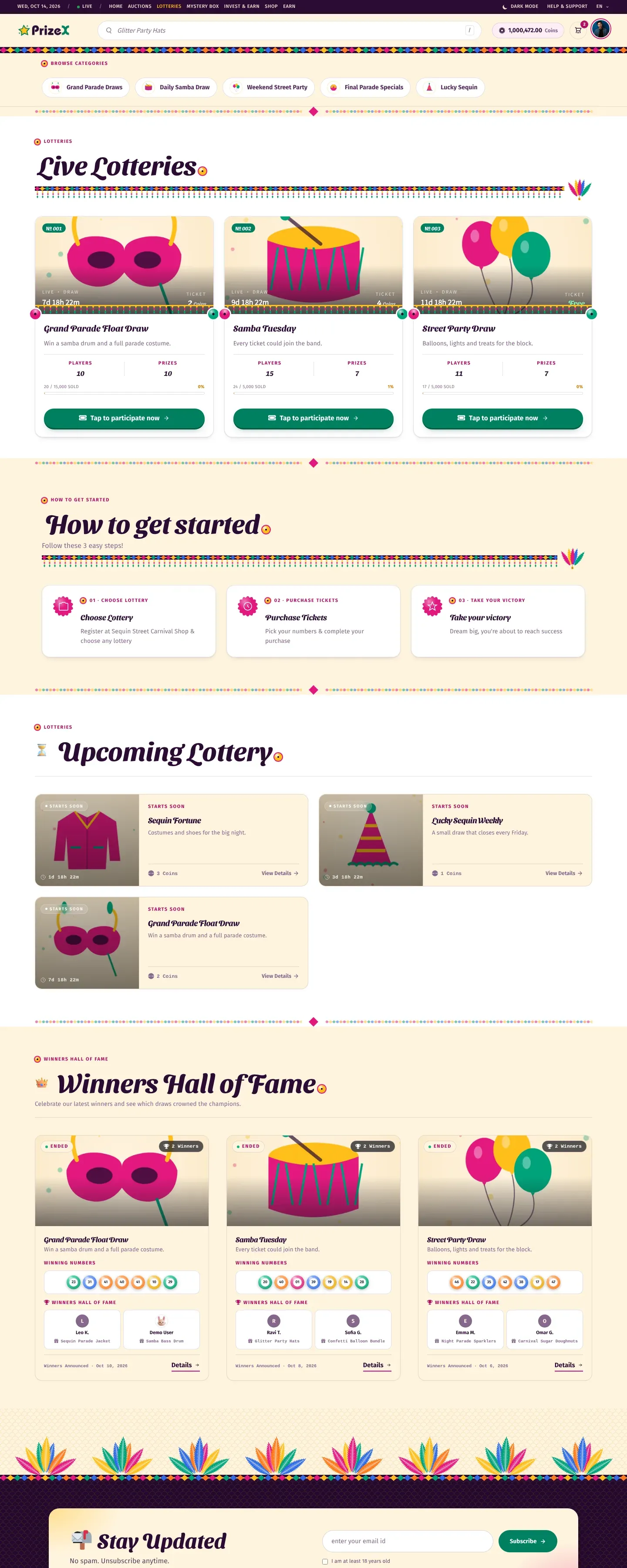 Lotteries