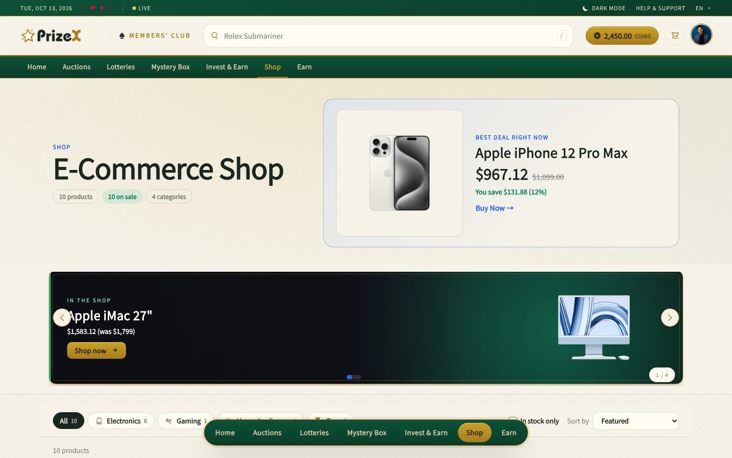 Shop