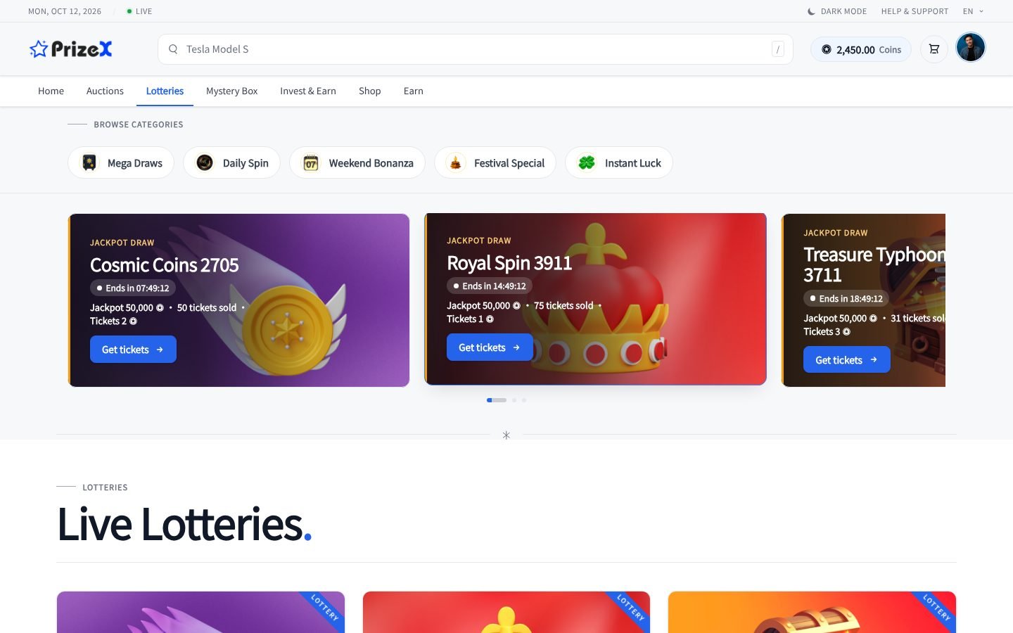 Lotteries