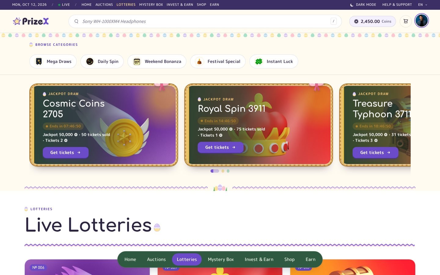 Lotteries