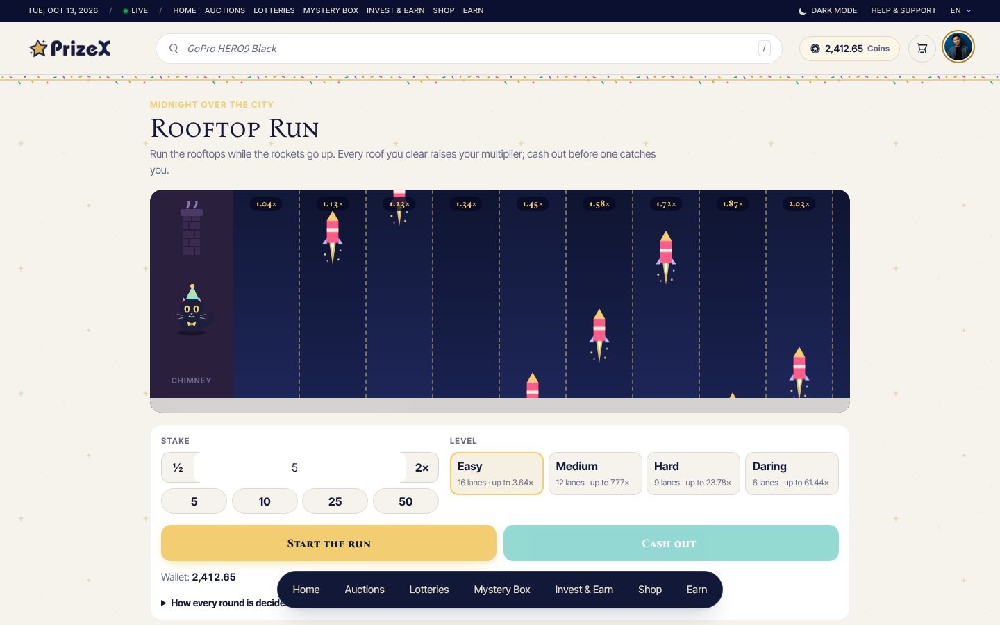 Rooftop Run (New Year's Eve)