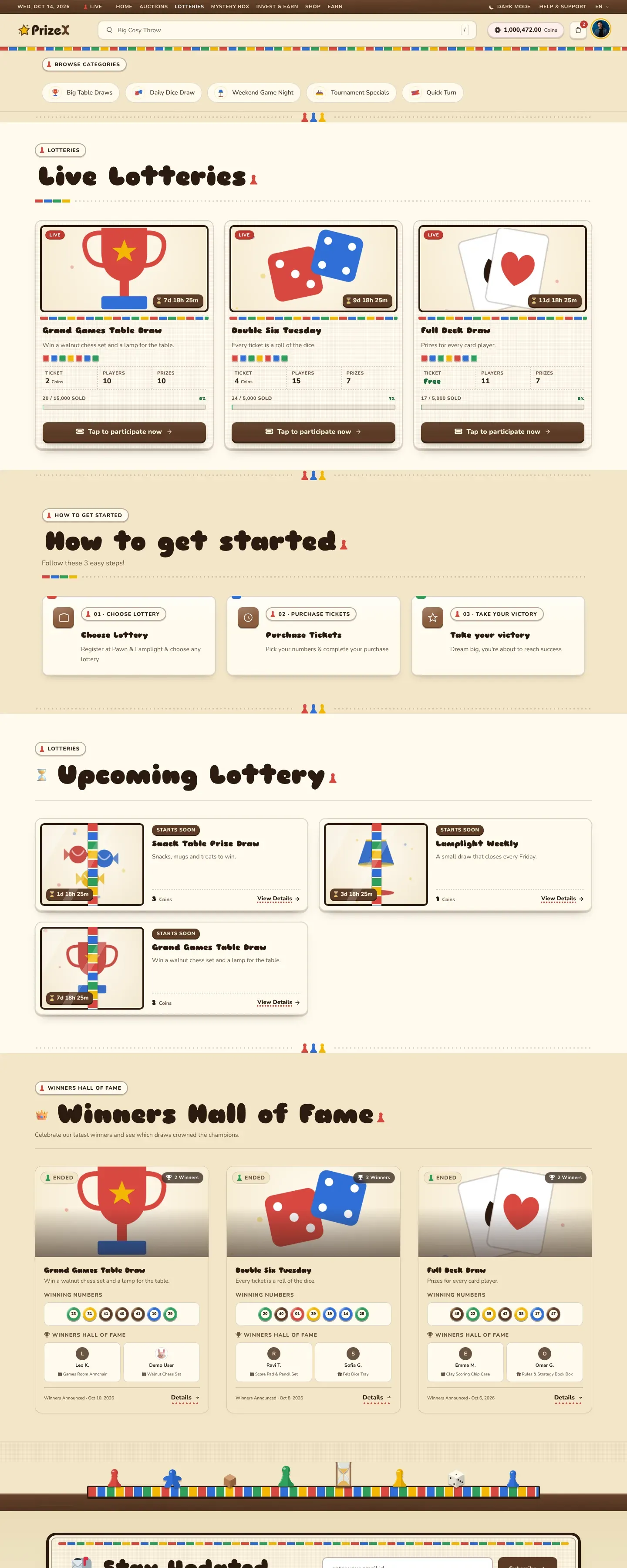 Lotteries