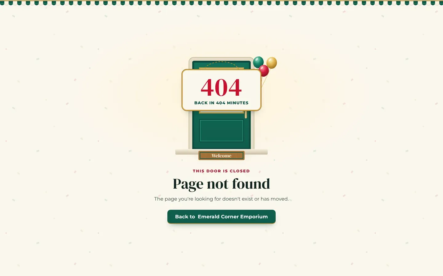 Page not found