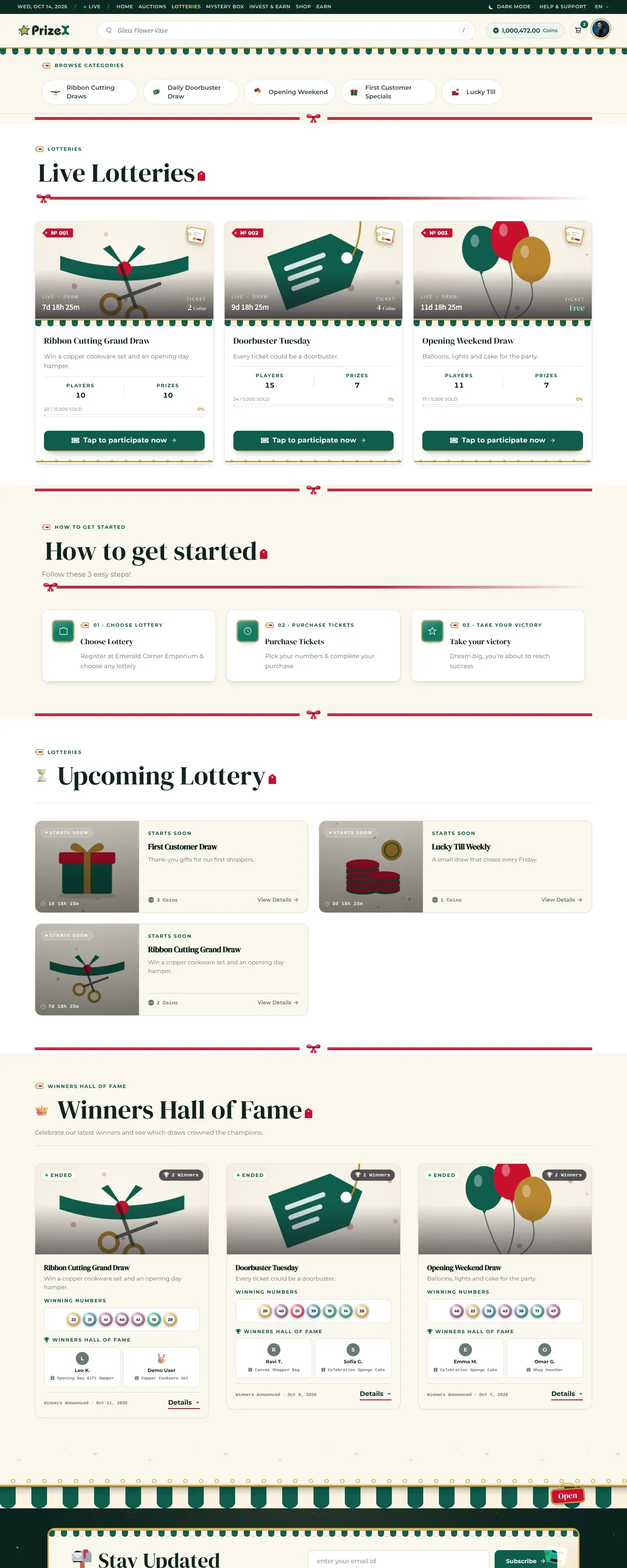 Lotteries