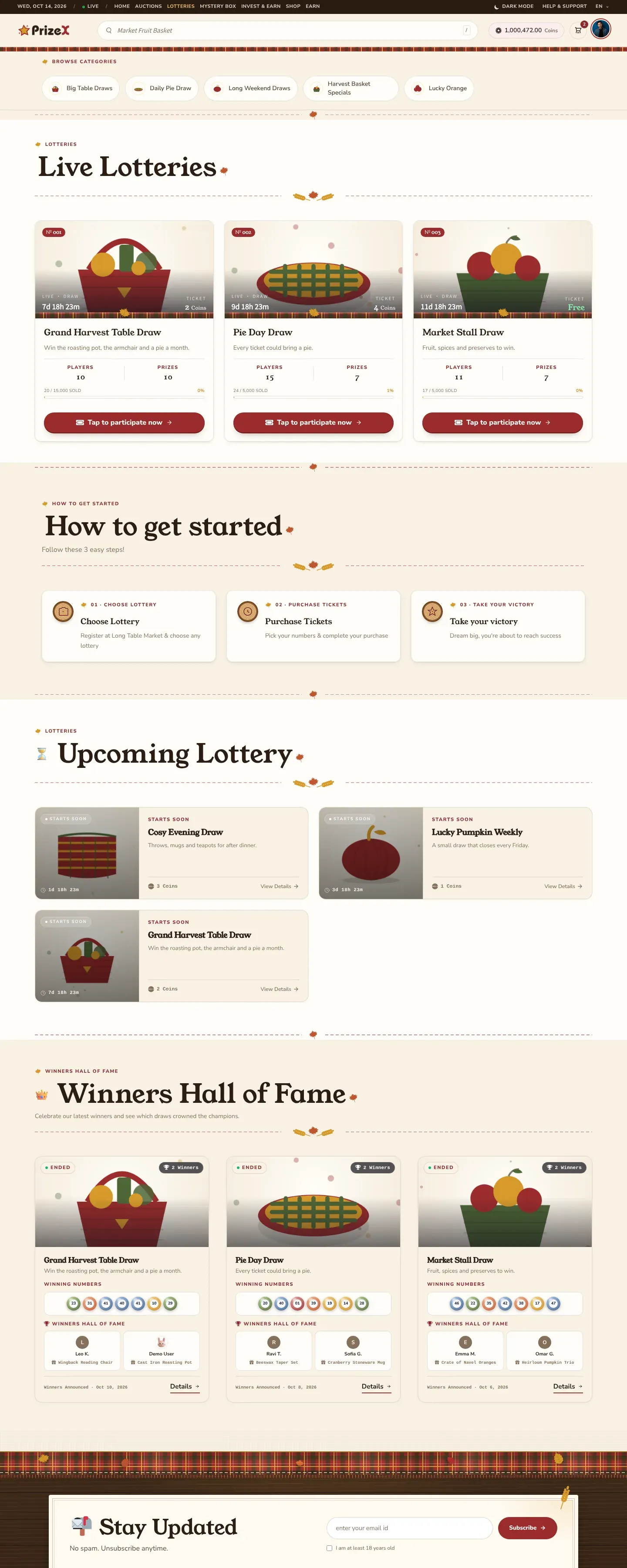 Lotteries