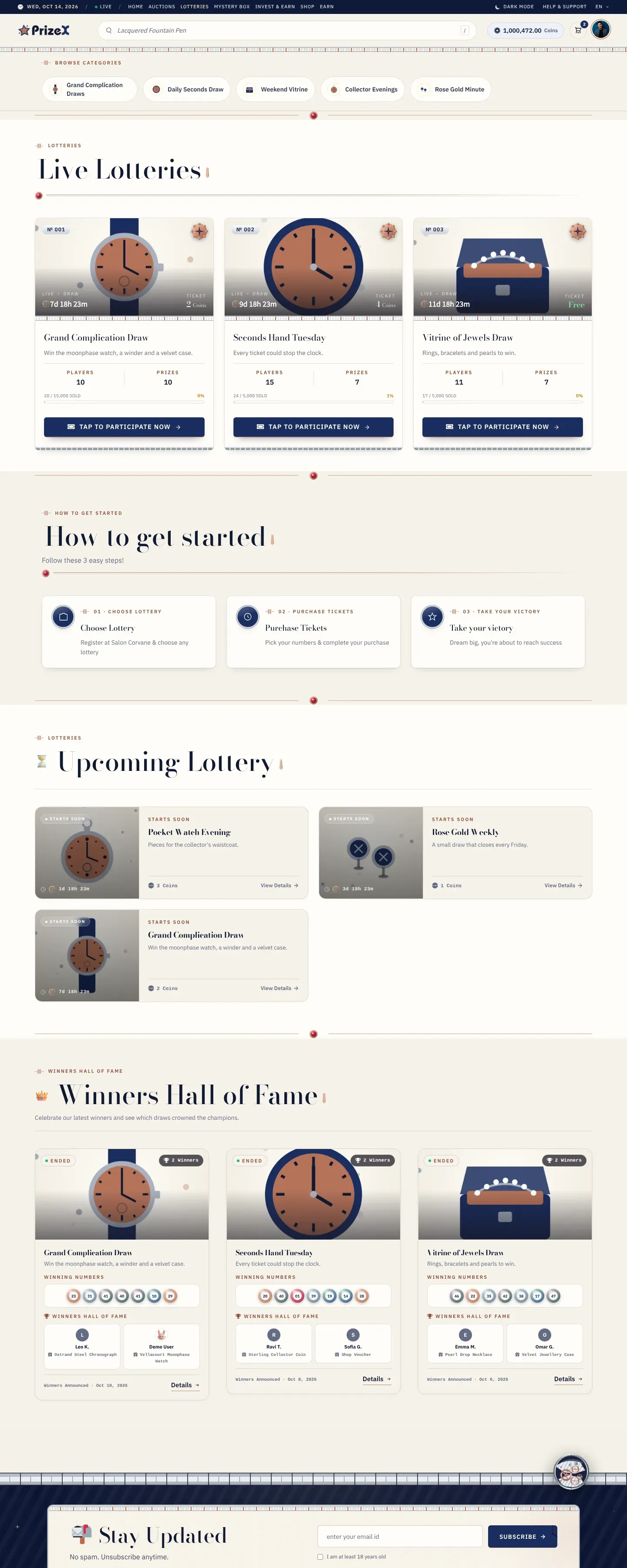 Lotteries