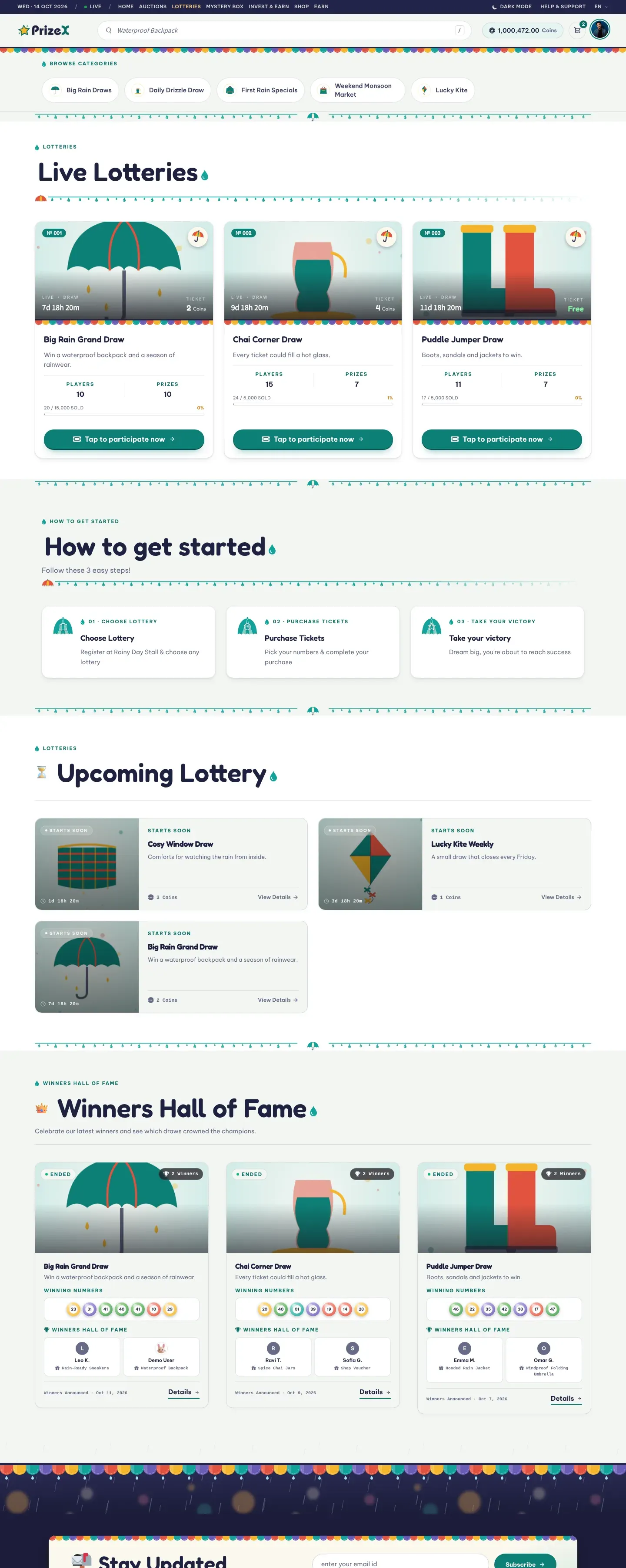 Lotteries