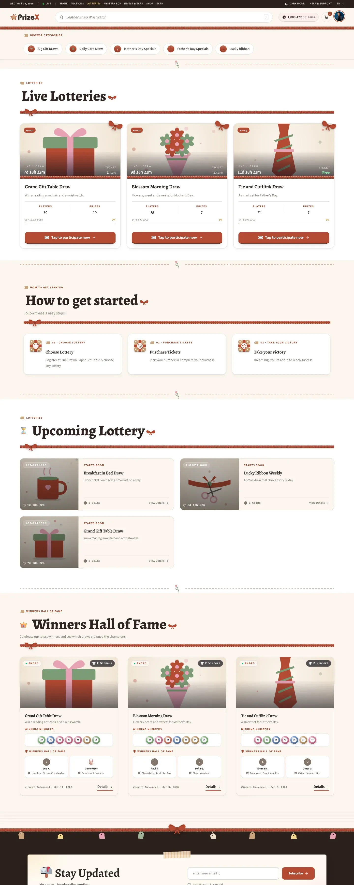 Lotteries