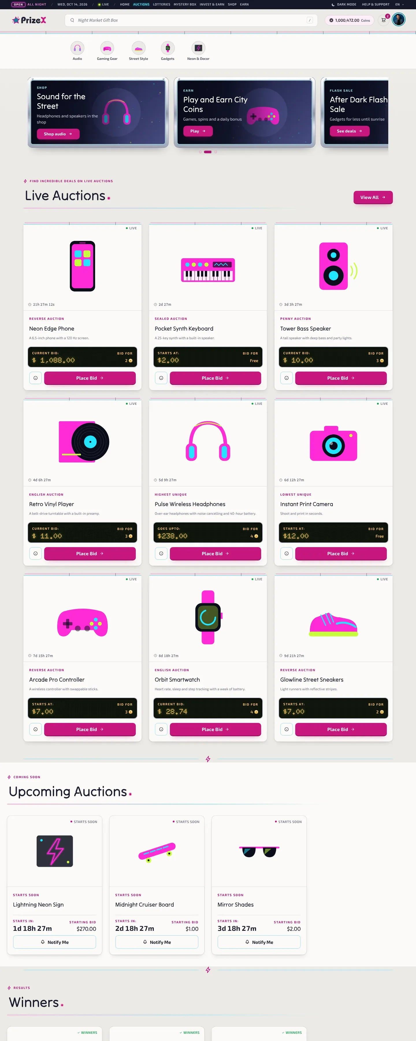Auctions