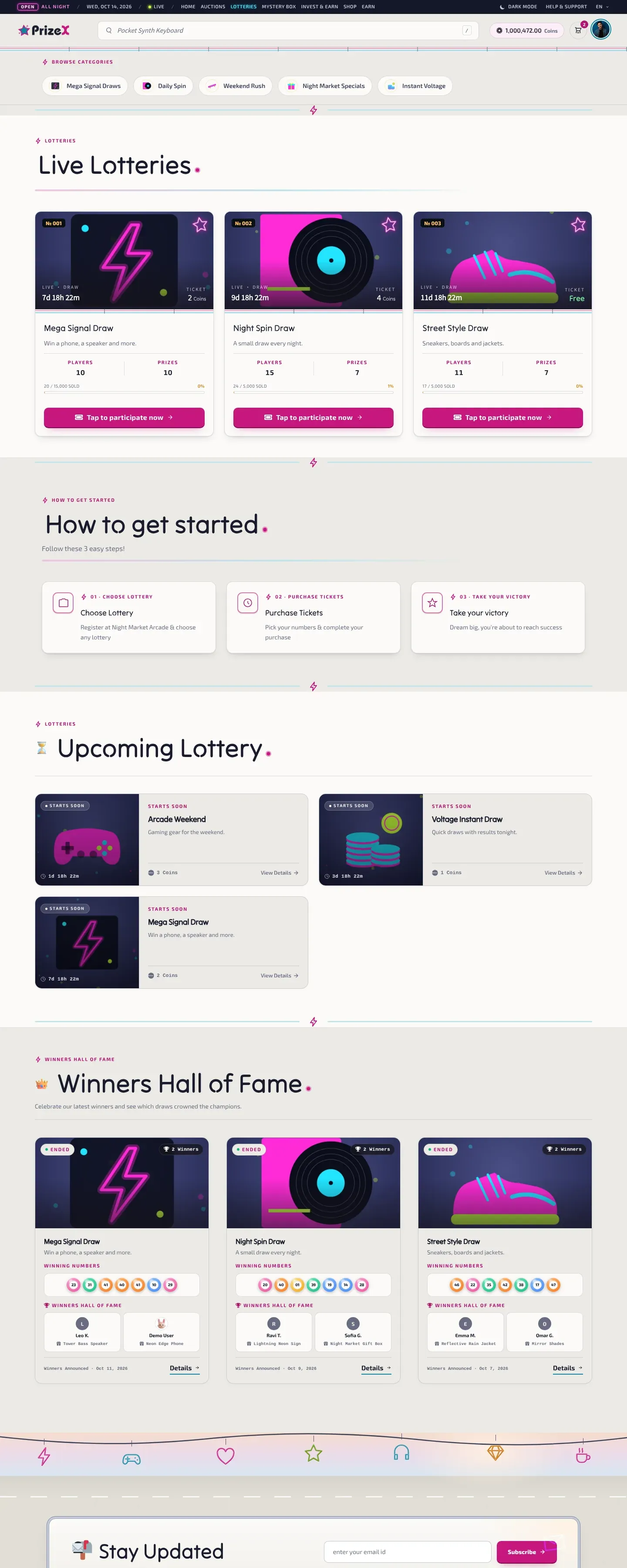 Lotteries