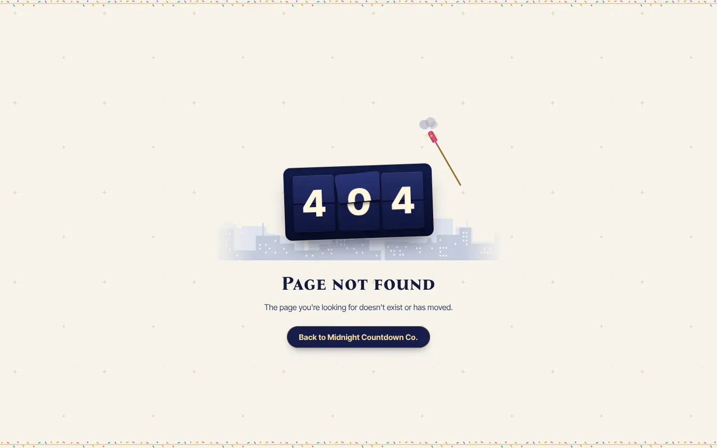 Page not found