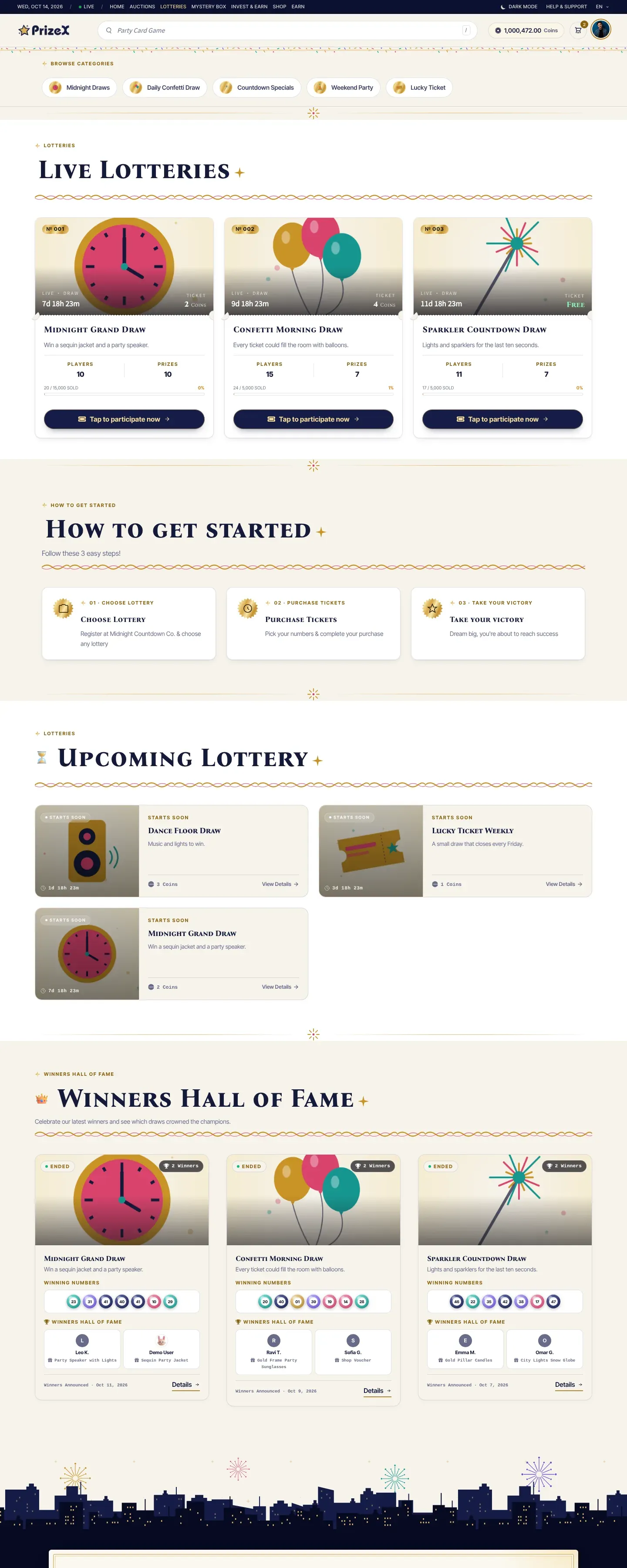 Lotteries