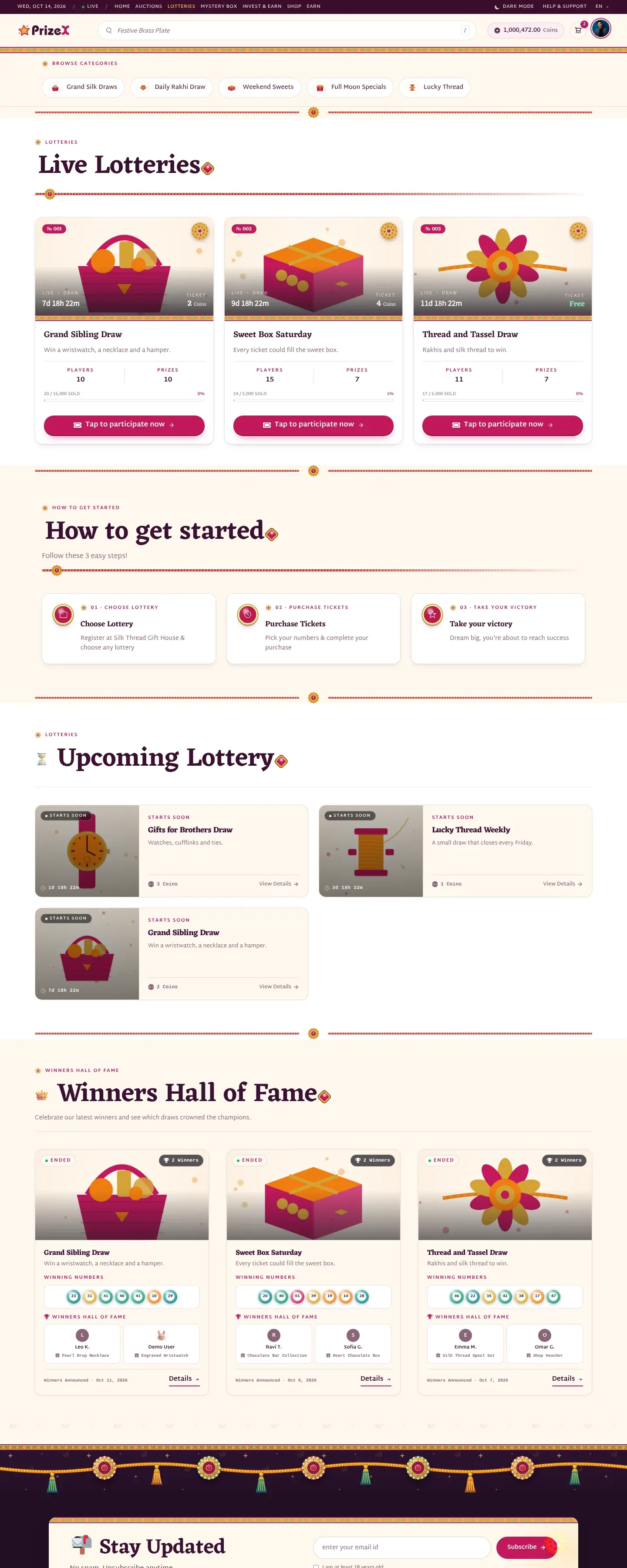 Lotteries