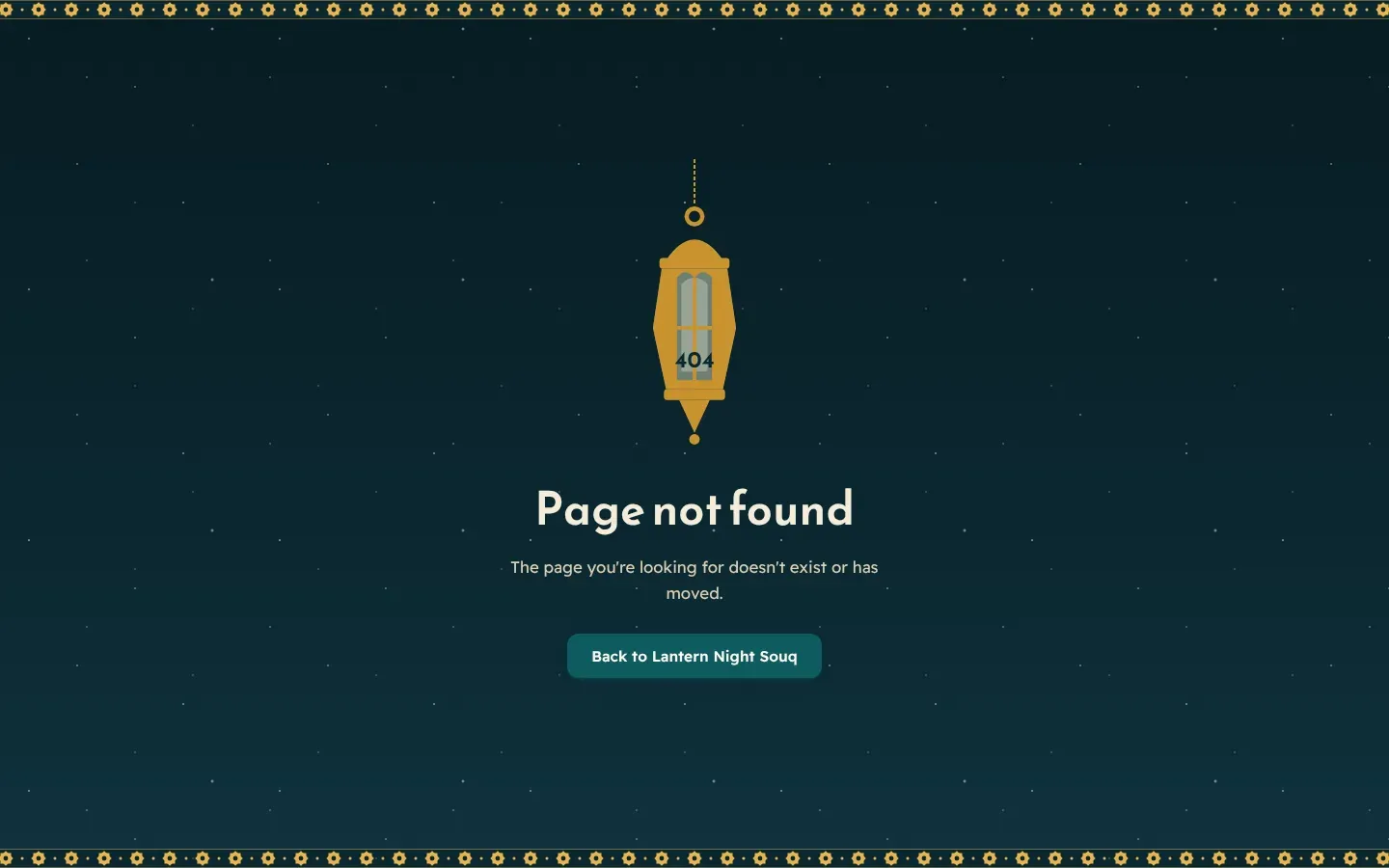 Page not found