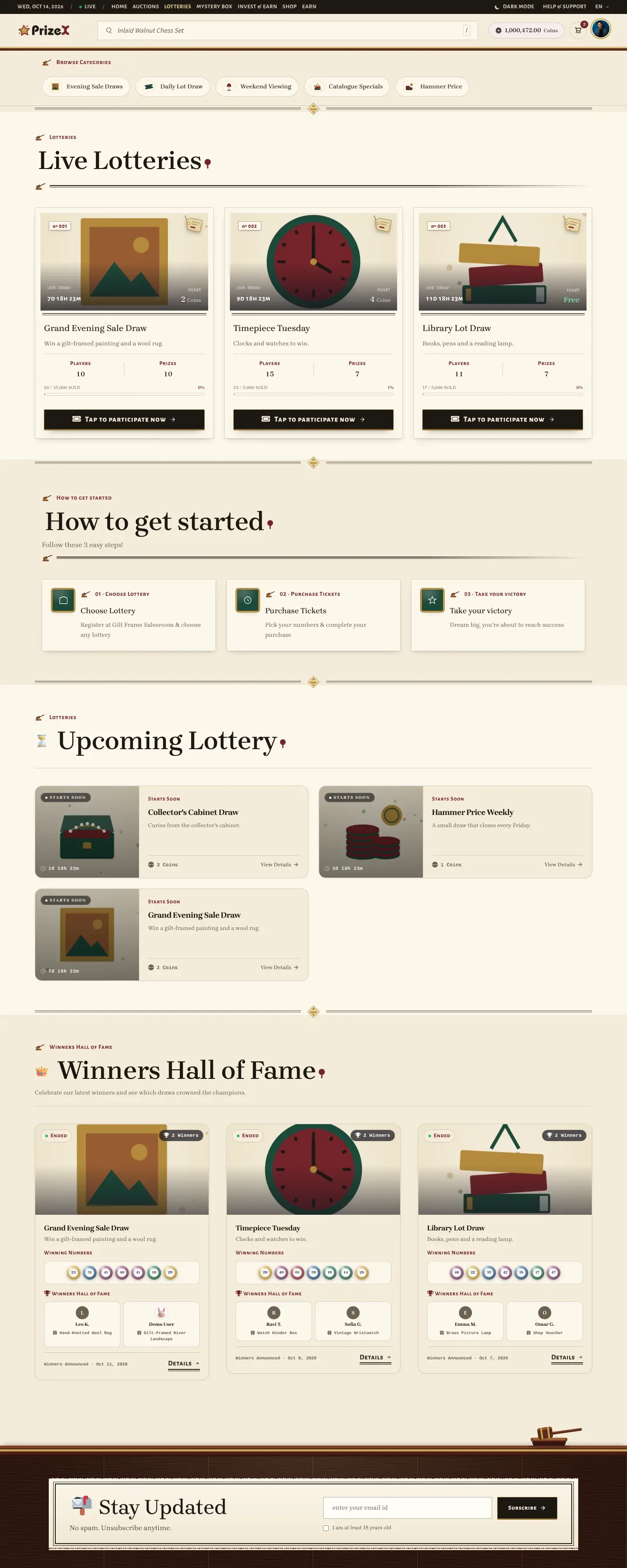 Lotteries