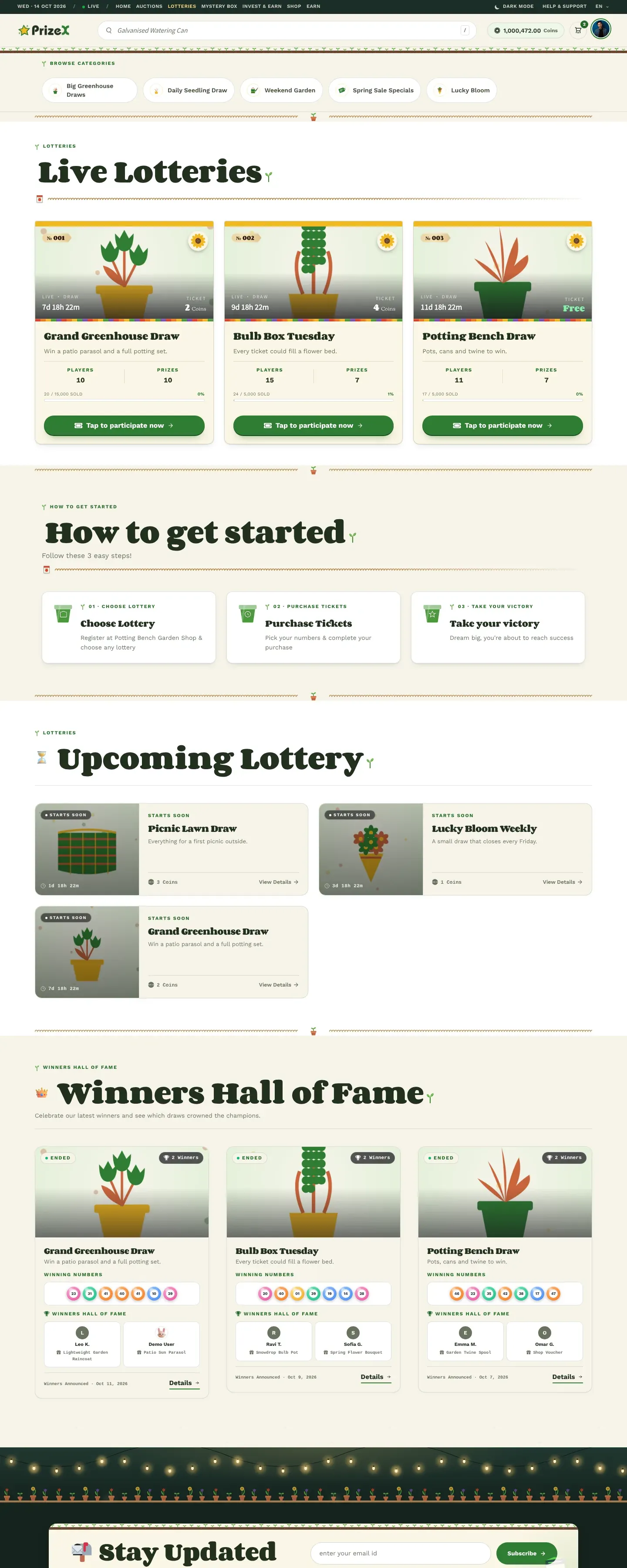 Lotteries