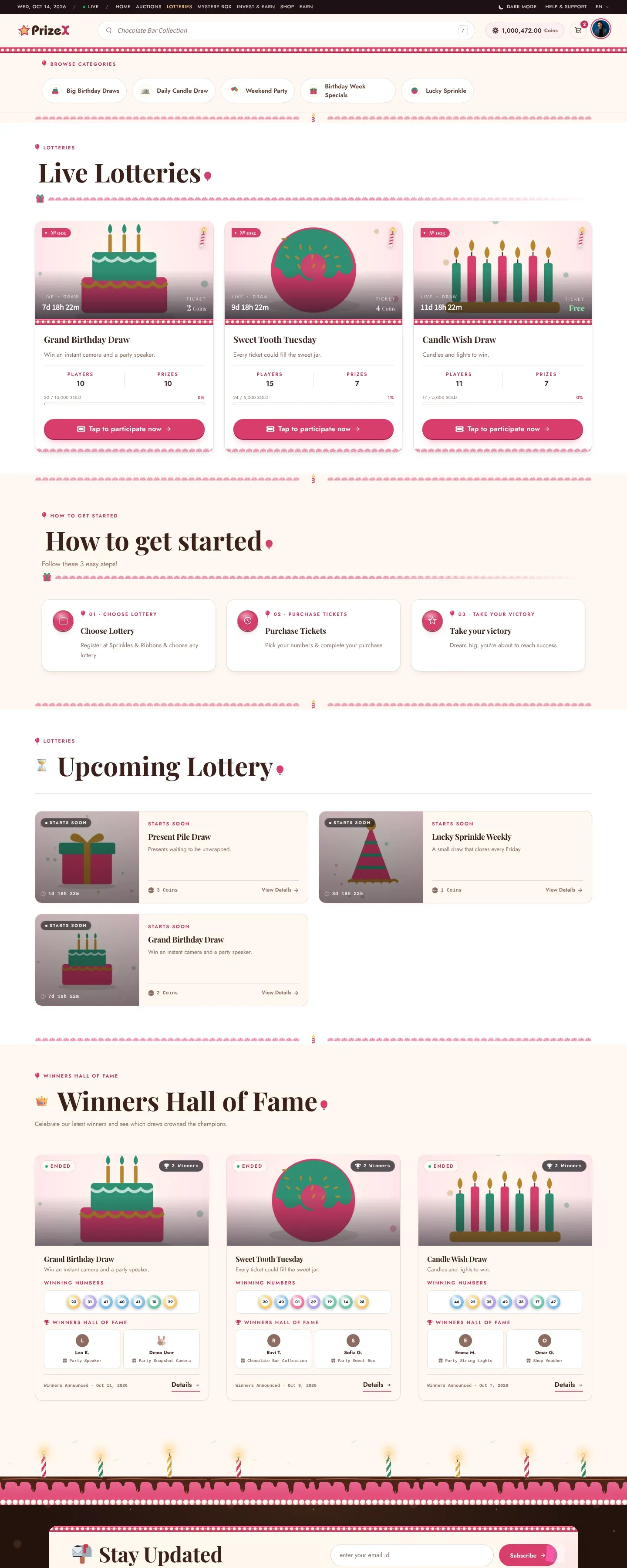 Lotteries