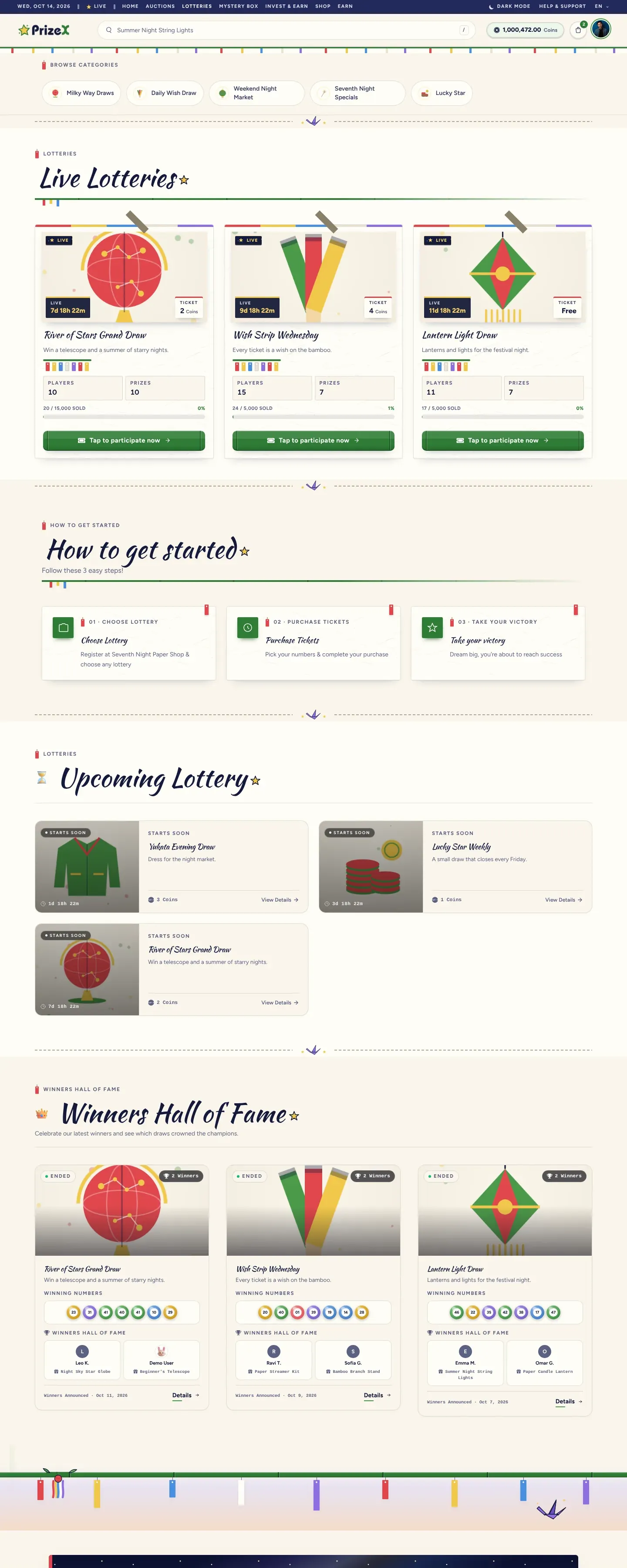 Lotteries
