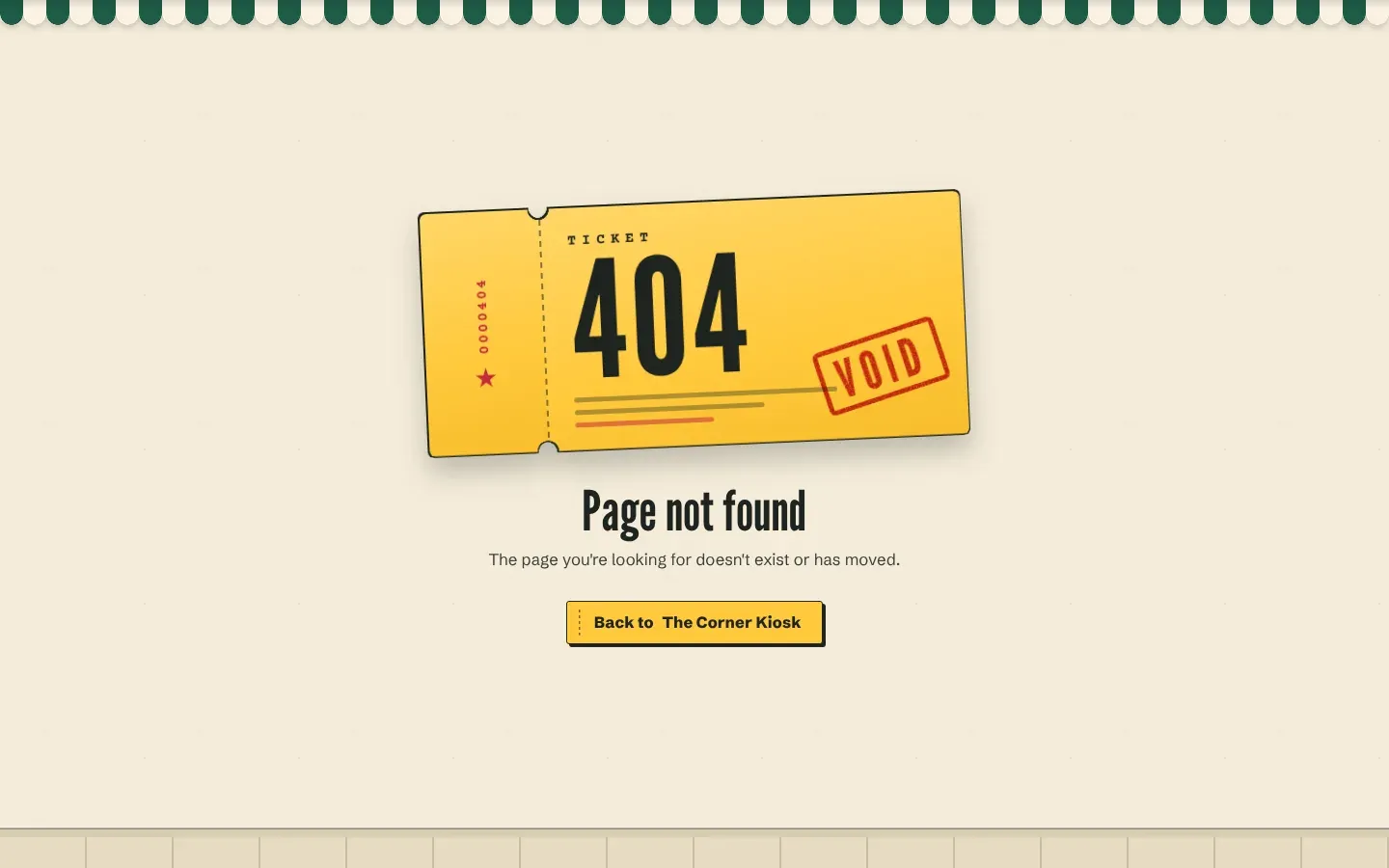 Page not found