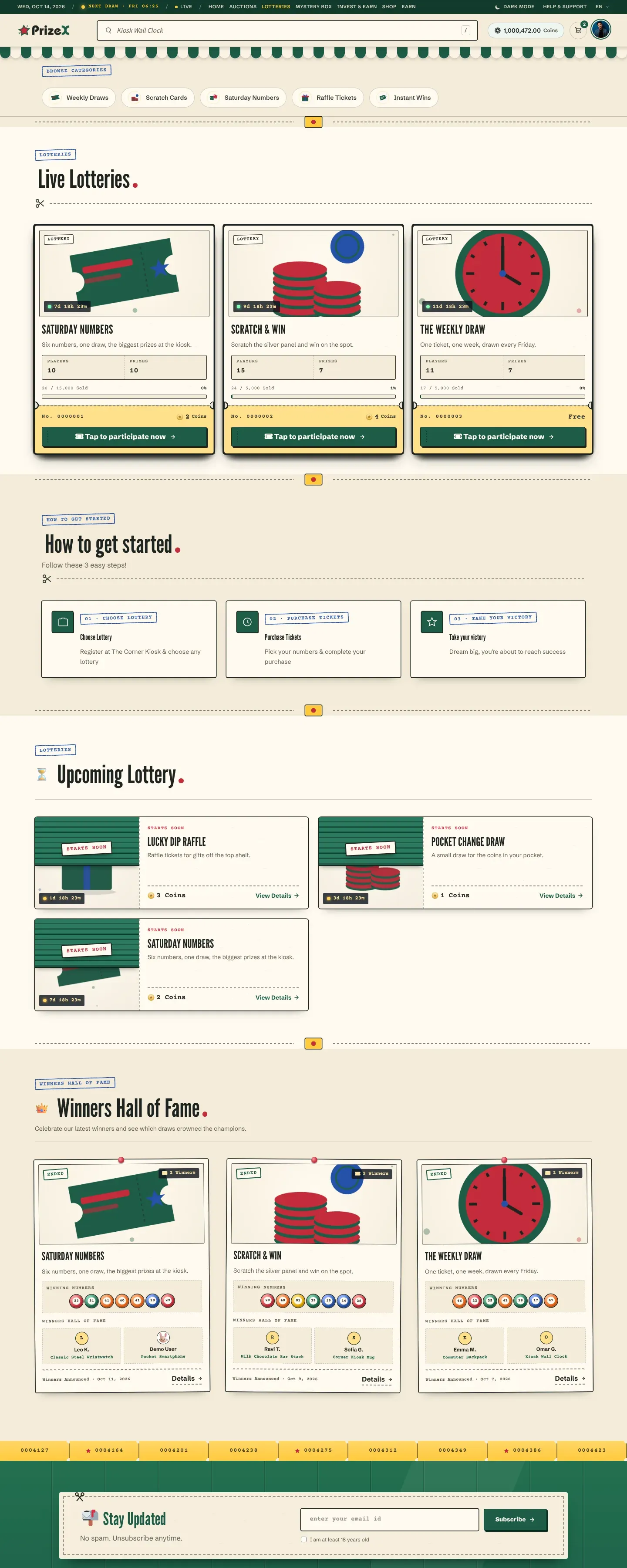 Lotteries