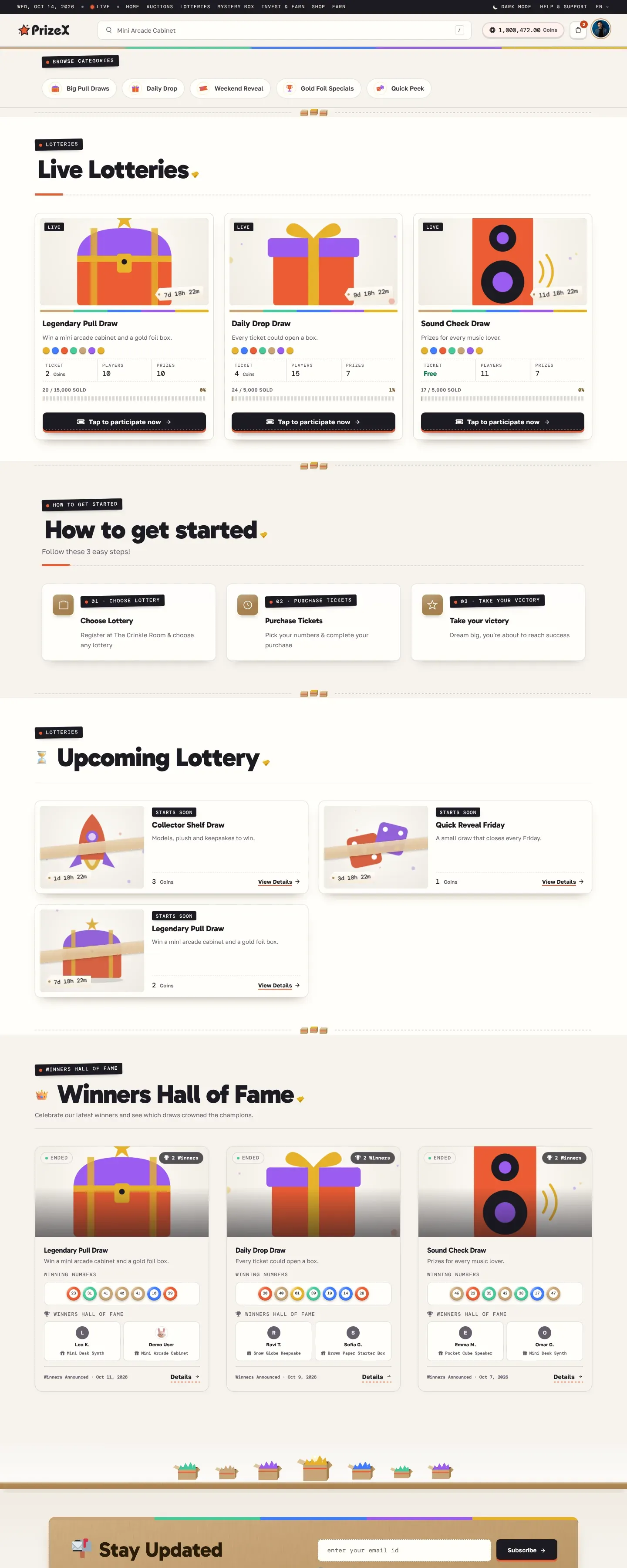Lotteries