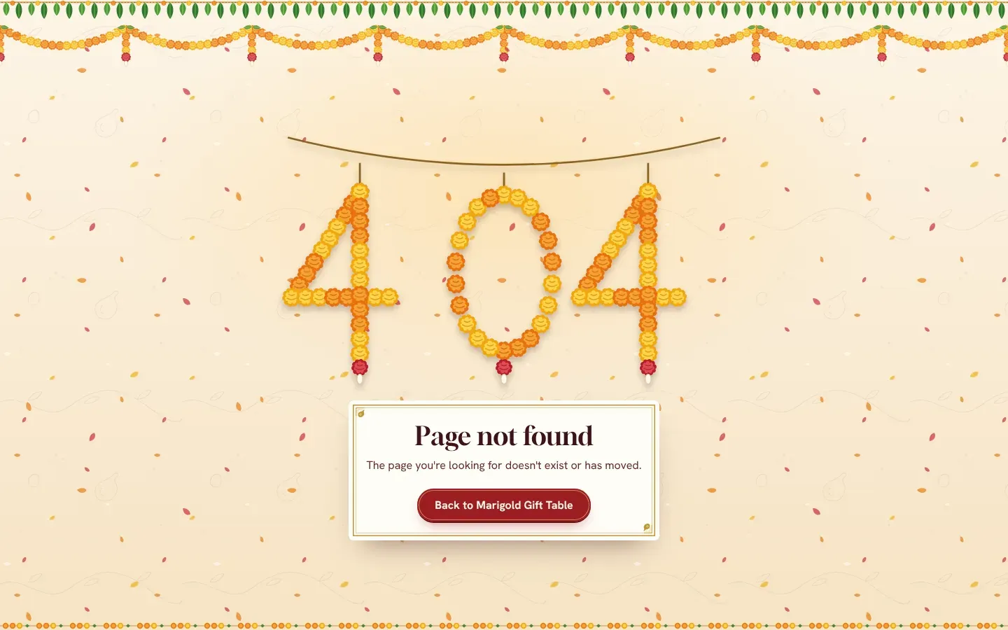 Page not found